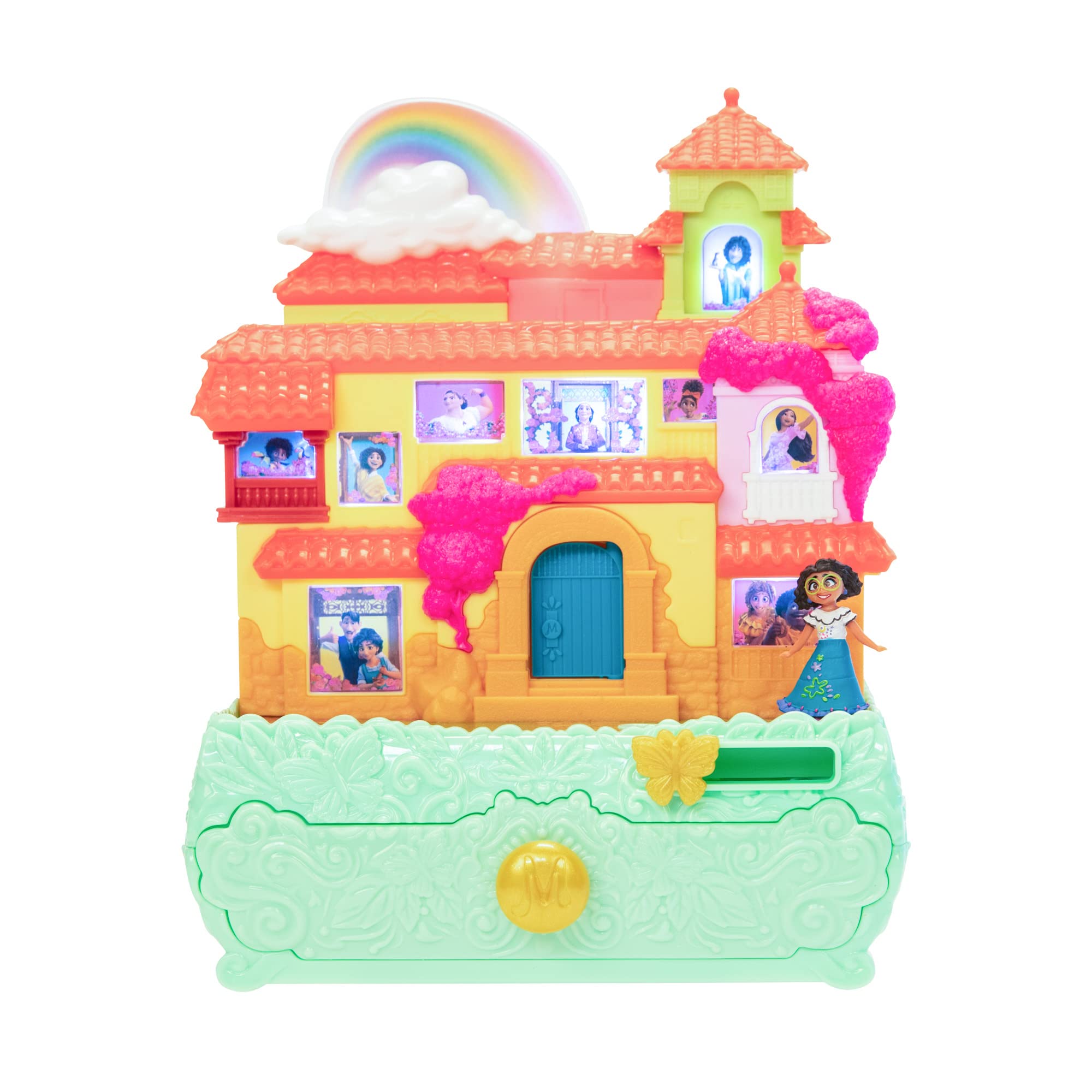 Disney Encanto Magical Casa Madrigal Jewelry Box Plays “We Don’t Talk About Bruno,” The Family Madrigal” & “Surface Pressure” Songs - Image 3