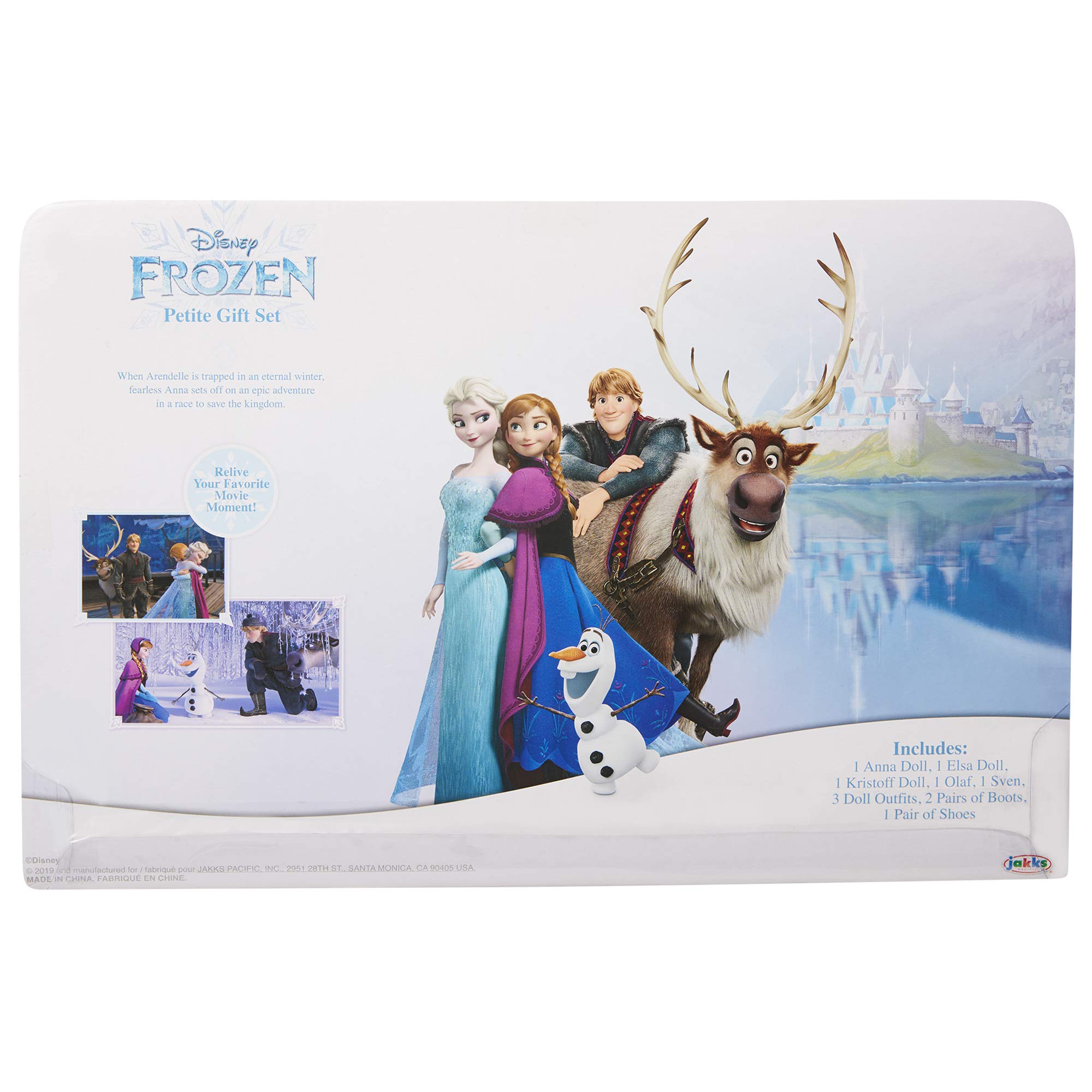 Disney Frozen Deluxe Petite Doll Gift Set - Includes Anna, Elsa, Kristoff, Sven and Olaf! Dolls are Approximately 6 inches Tall - Perfect for Any Frozen Fan! - Image 10