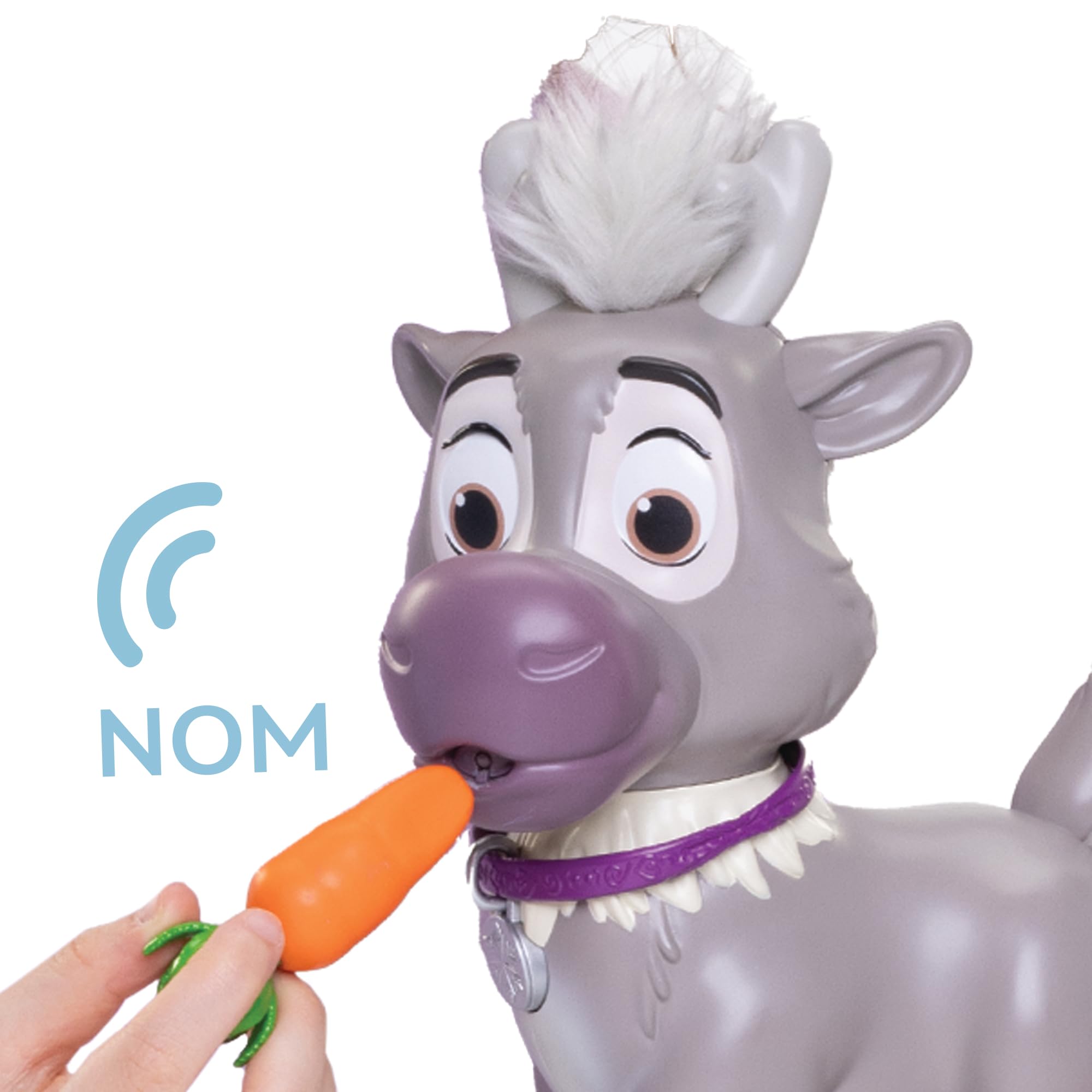 Disney Frozen Sven Care Kit Kids Feature Nurturing Pretend Play Pet Set, Includes Vet Bag to Keep Young Sven Healthy and Happy! - Image 5