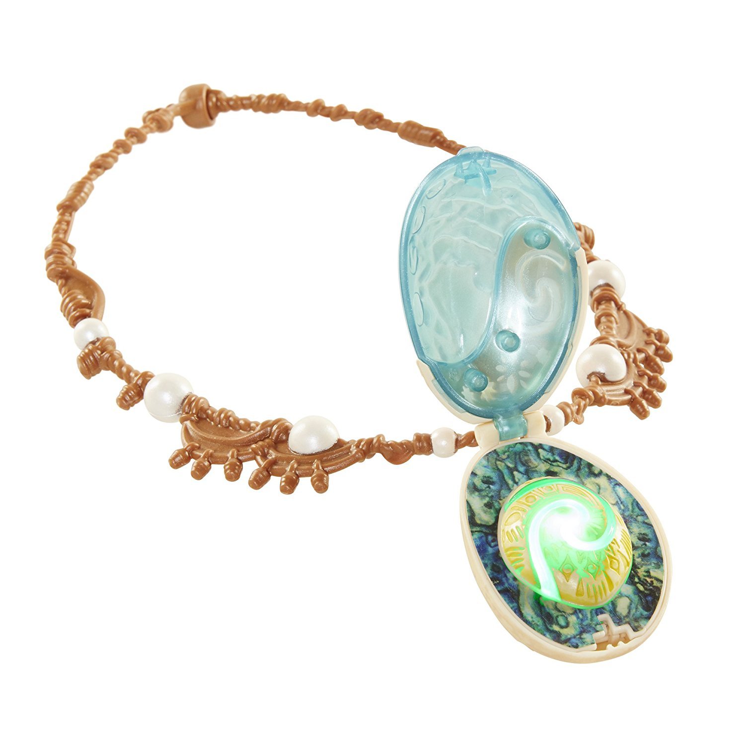 Disney Moanas Magic Shell Heart Light Up Necklace by Te Fiti Brand Name Disney Moana - Image 3
