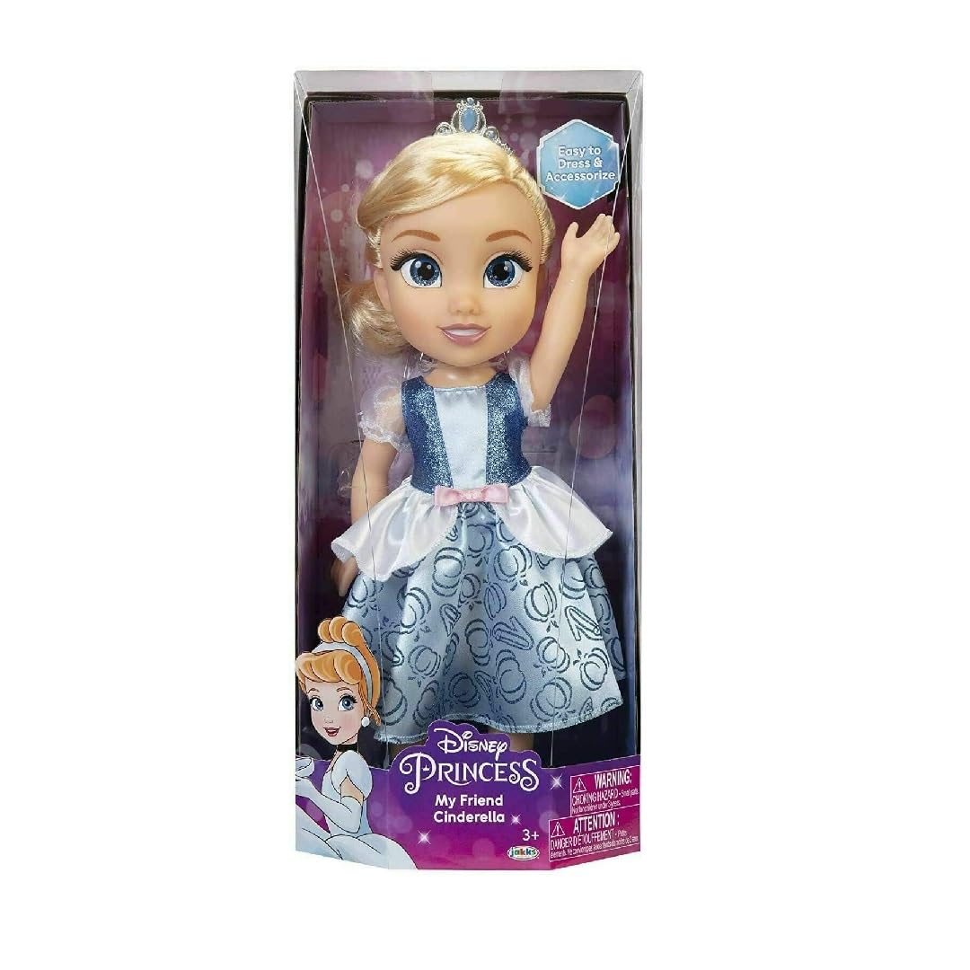 Disney Princess My Friend Cinderella Doll 14" Tall Includes Removable Outfit and Tiara - Image 3