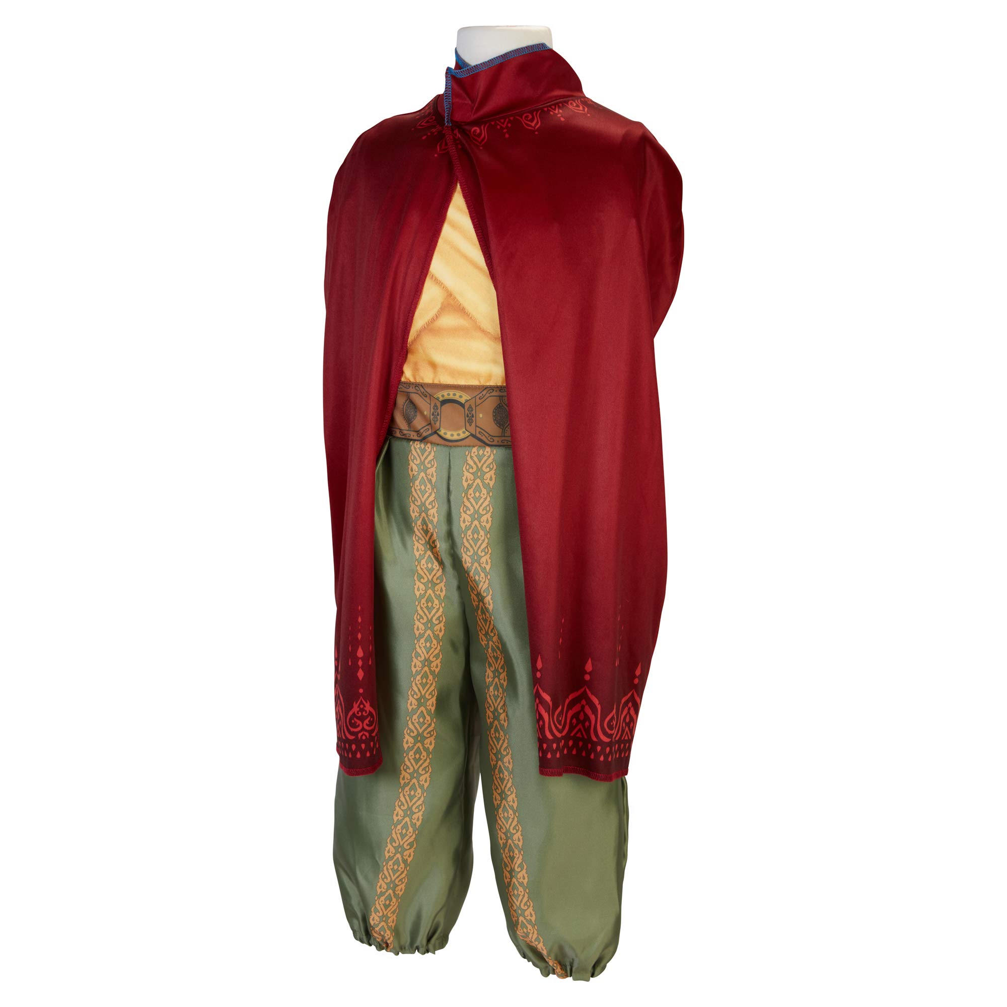 Disney's Raya and The Last Dragon Warrior Adventure Outfit Costume with Cape for Girls Size 4-6X, Multicolor - Image 5