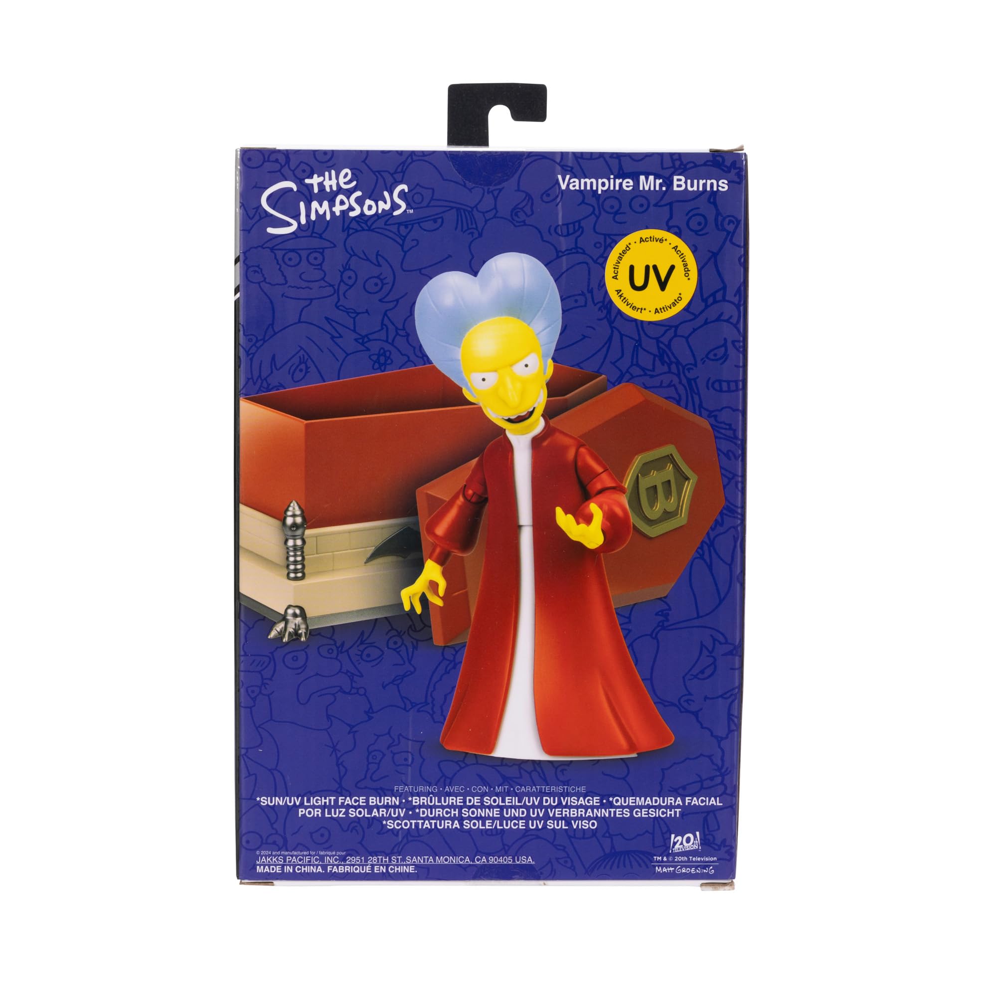 Disney The Simpsons 5" Premium Count Burns Collector's Action Figure - Image 6