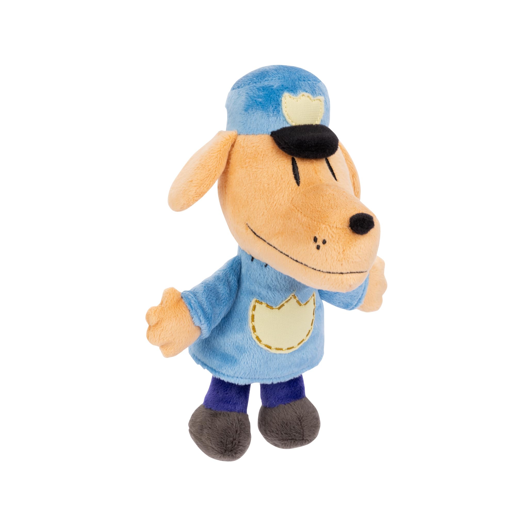 JAKKS Pacific Dog Man Movie Plush - Dog Man and Petey Plush 2-Pack, Collect All Dogman Plush, Based on The Dog Man Movie, for Kids Ages 4 Years and Up - Image 4