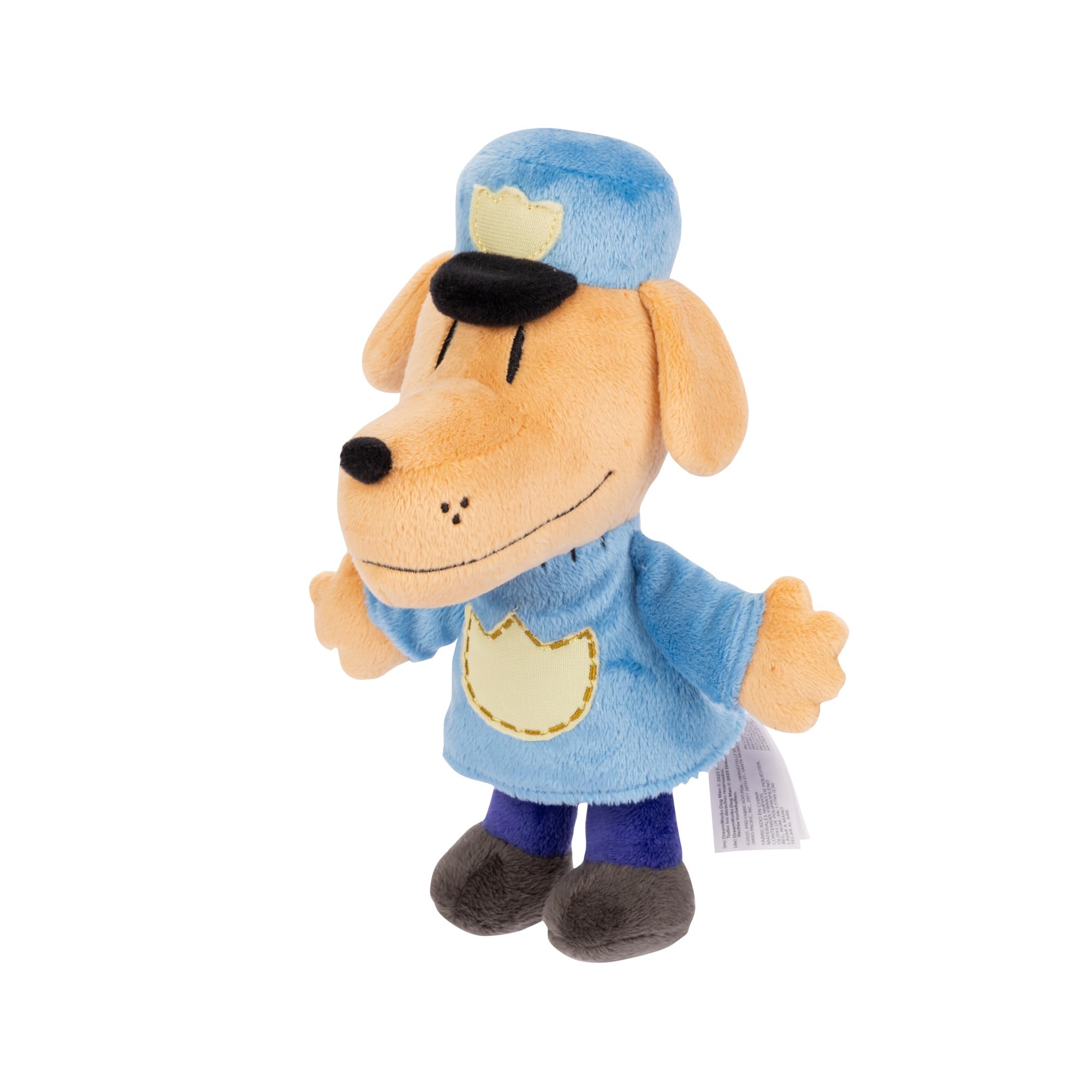 JAKKS Pacific Dog Man Movie Plush - Dog Man and Petey Plush 2-Pack, Collect All Dogman Plush, Based on The Dog Man Movie, for Kids Ages 4 Years and Up - Image 8