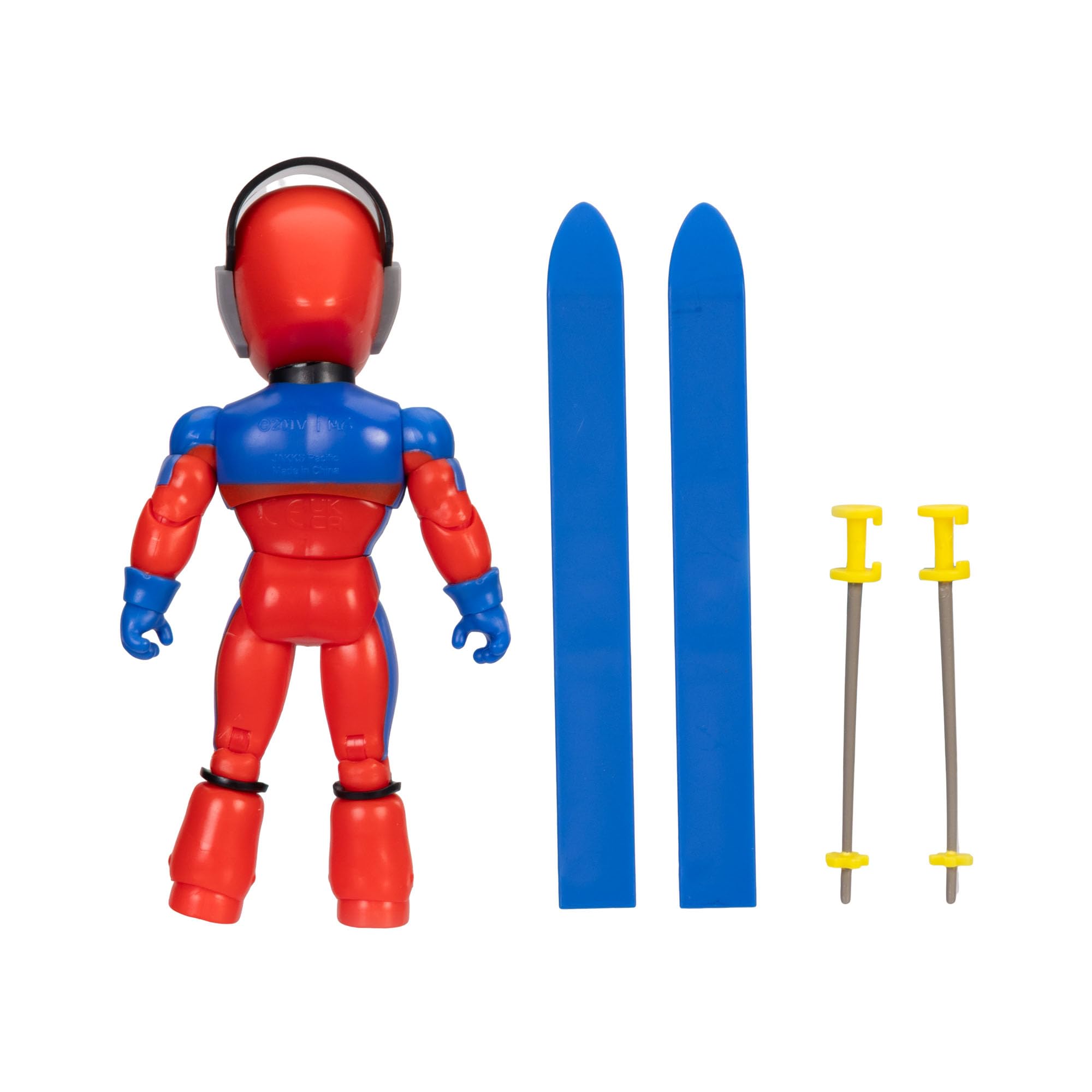 The Simpsons Action Figures 5-Inch SS Flanders with Ski Poles and Skis - Image 4