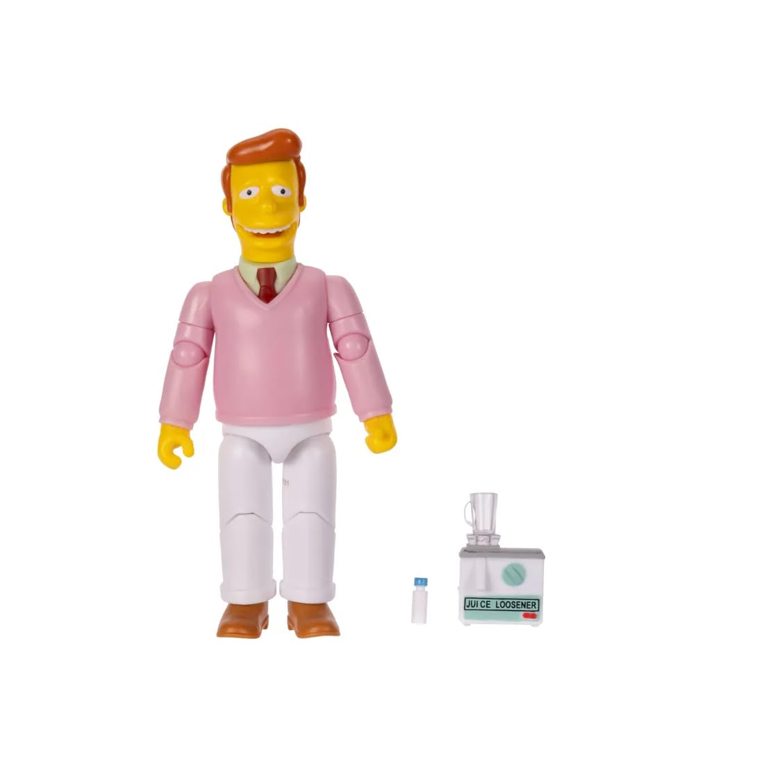 The Simpsons Action Figures 5-Inch Troy Mcclure with Brief Case and Breath Freshener - Image 4
